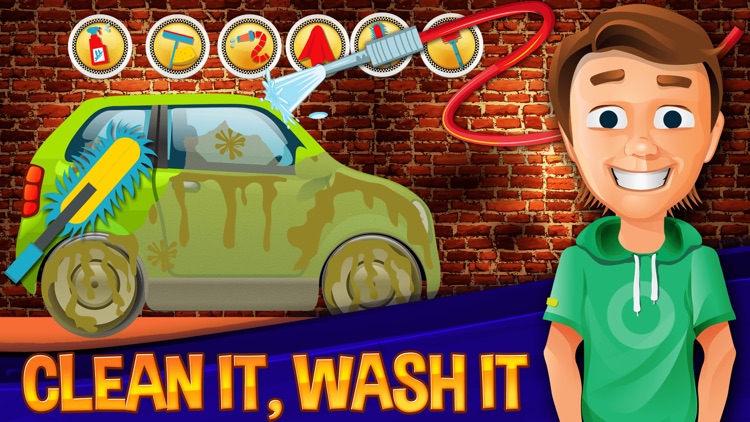 Car Wash-Free Car Salon & design game for kids