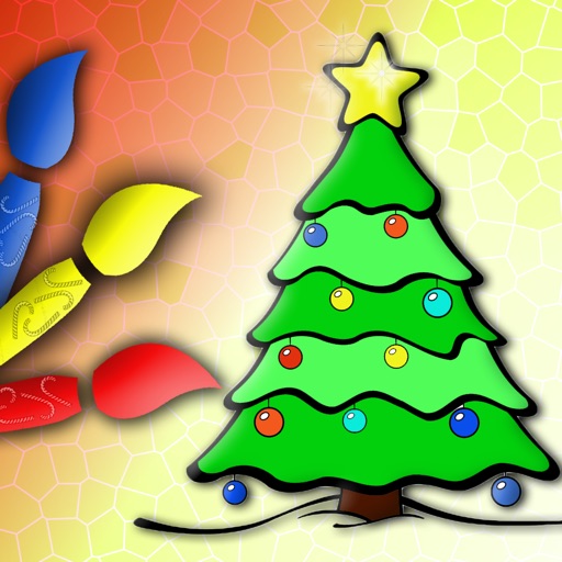 Christmas Drawing Coloring Book iOS App