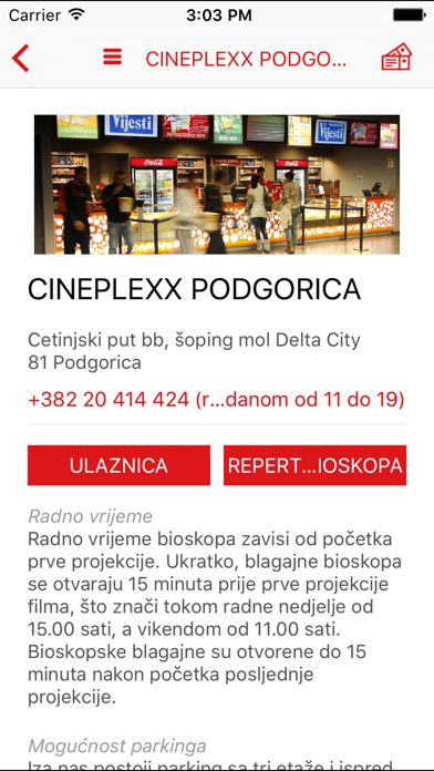 How to cancel & delete Cineplexx Crna Gora from iphone & ipad 4