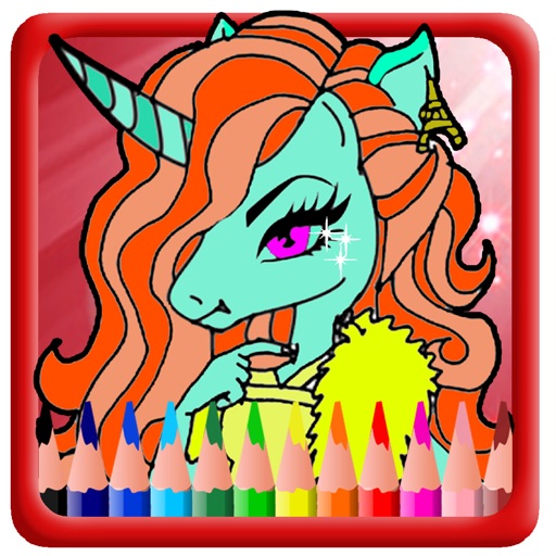My High Pet Children Coloring Pages icon