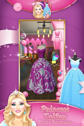 Princess Tailor Dress Boutique-Girl Fashion Design screenshot 4