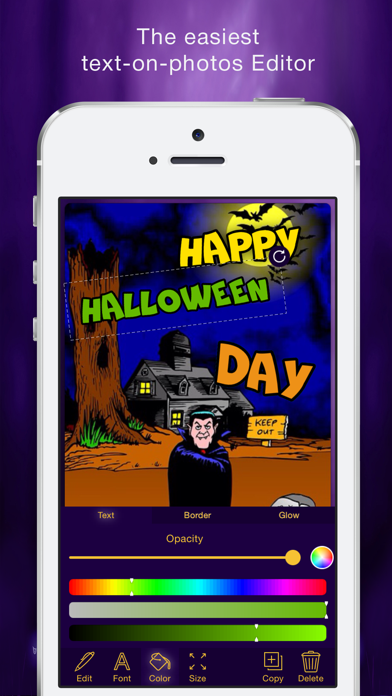 How to cancel & delete Halloween Cards Maker from iphone & ipad 2