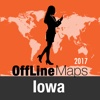 Iowa Offline Map and Travel Trip Guide