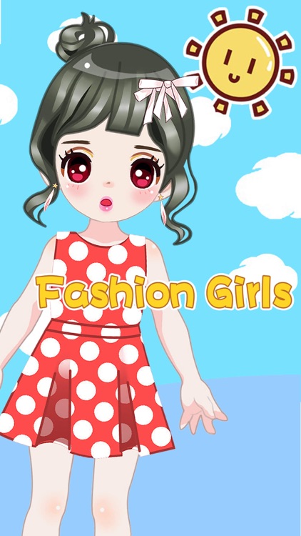 Fashion Girls - Dress up and Make up game for kids screenshot-3