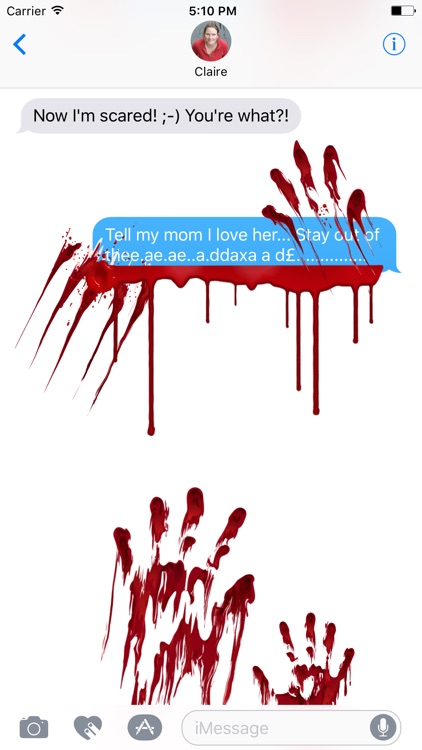 Blood Stickers