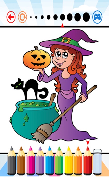 Halloween Coloring Book - Activities for Kids