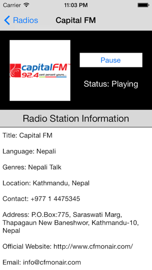 Nepal Radio Live Player (Kathmandu / Nepali / Devanagari)(圖4)-速報App