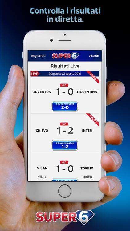 Super 6 – Pronostica e Vinci screenshot-3