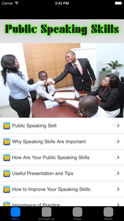Free Public Speaking App With Public Speaking Tips