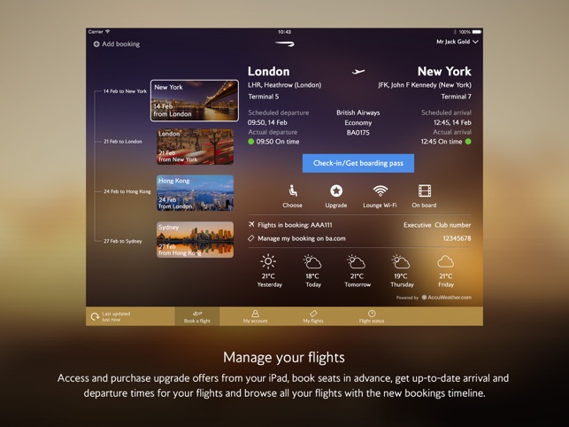 British Airways for iPad(圖3)-速報App