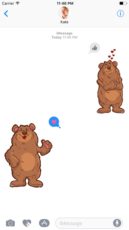 Big Bear - Stickers for iMessage