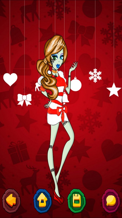 Dress up christmas girl - crazy makeover tour