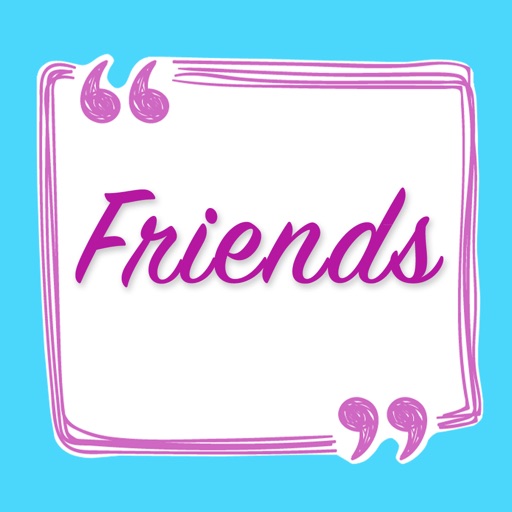 Handwritten Friendship Notes / Quotes Stickers icon