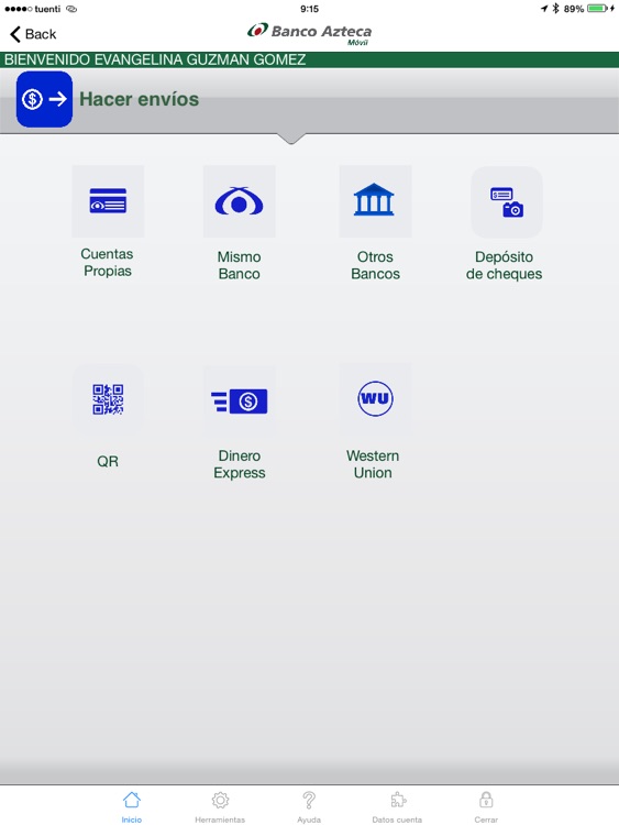 Banco Azteca Móvil Tablet screenshot-4