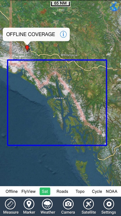 Marine : Alaska South East HD GPS Map Navigator screenshot-4