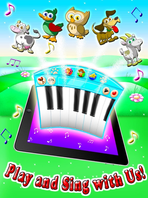 Kids Animal Piano - Preschool Music Game HD - App voor iPhone, iPad en