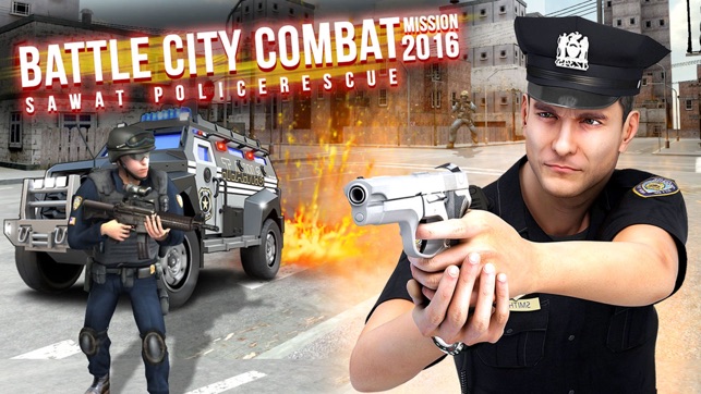 Battle City Combat:SWAT Police Rescue Mi