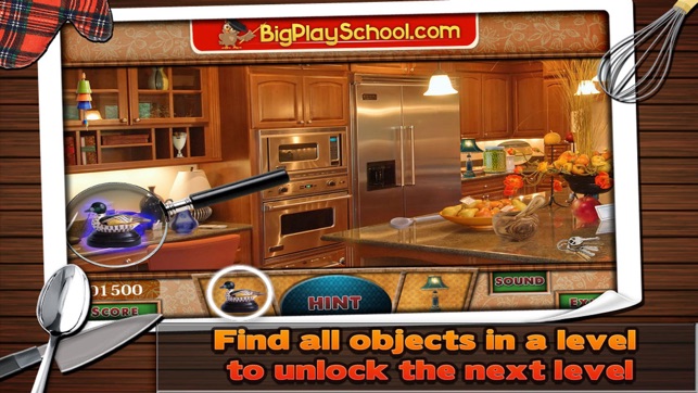 My Kitchen Hidden Objects Game