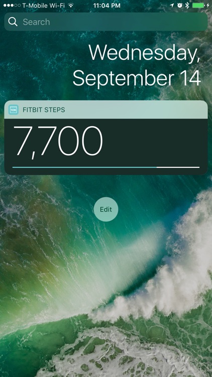 Step Widget for Fitbit
