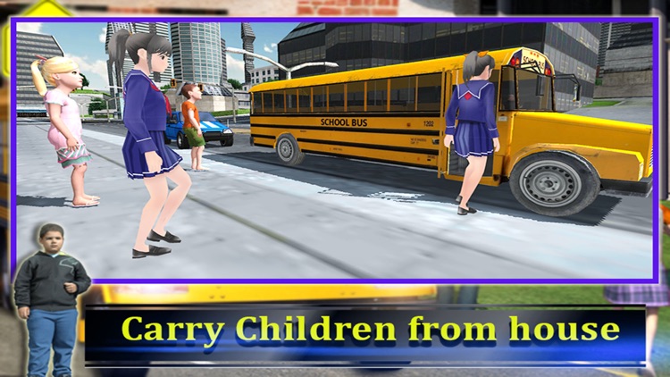 School Bus Driver 3D 2016 screenshot-3