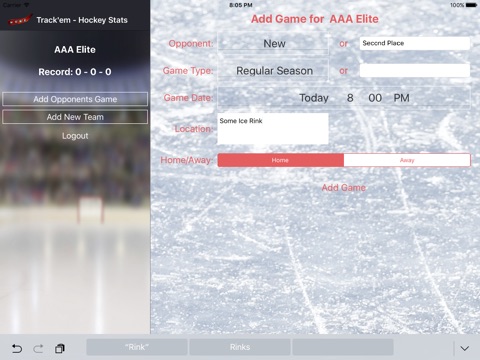 Track'em Live - Hockey Stats screenshot 3