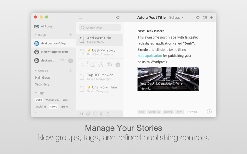 Desk 3: Writing, Blogging, and Notes for WordPress thumbnail 4