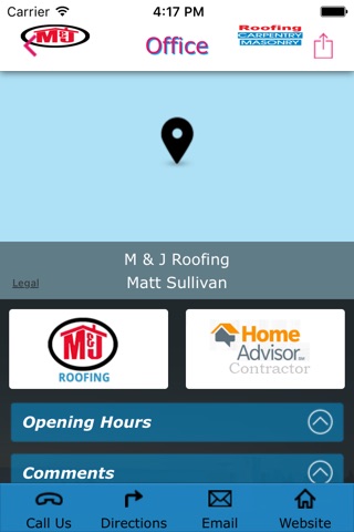 M and J Roofing screenshot 3