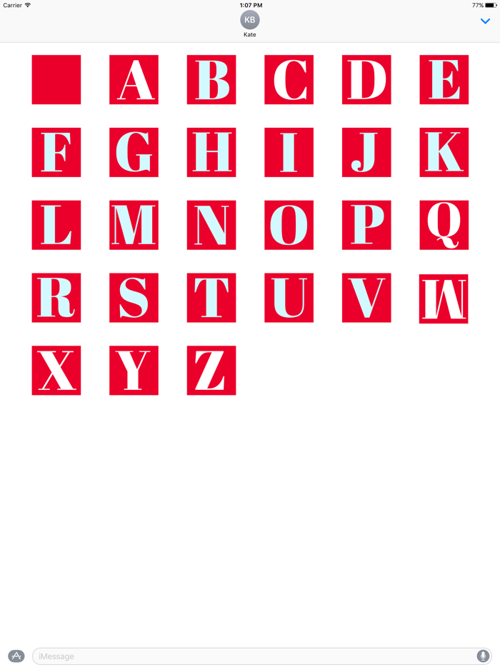 Alphabet Monogram
