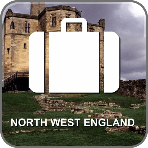 Offline Map North West England (Golden Forge)