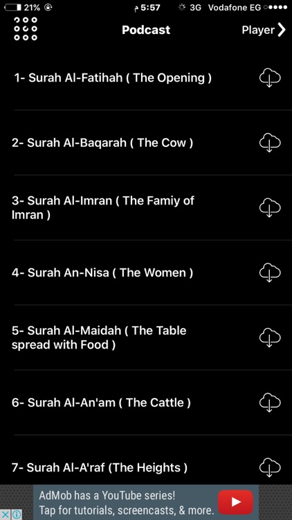 Holy Quran listen and download & Radio - English screenshot-3