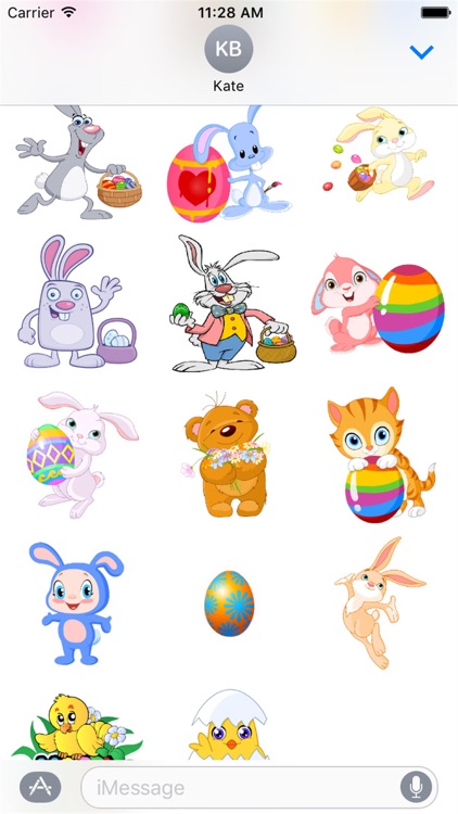 Happy Easter Stickers screenshot-3