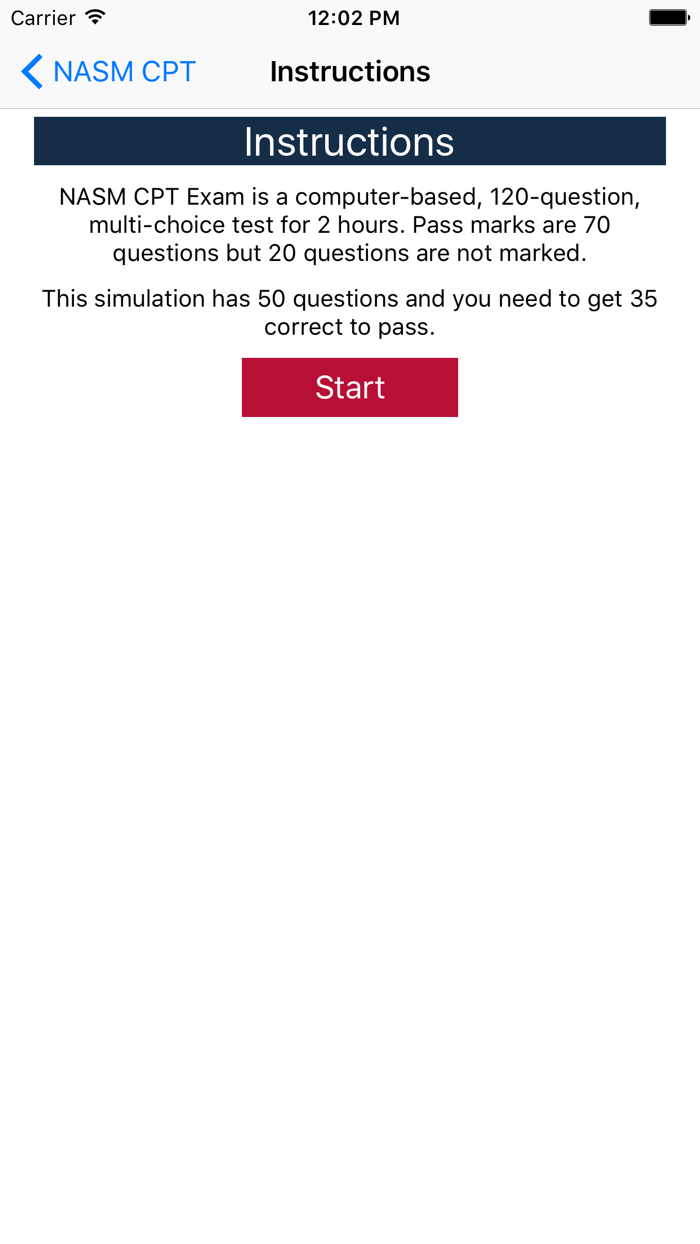 NASM CPT Exam Preparation