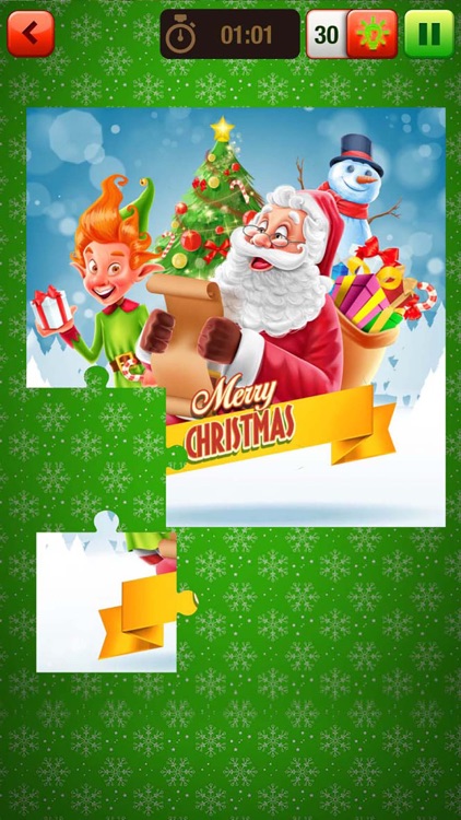 Christmas Jigsaw Puzzle – Best Brain Game For Kids screenshot-3