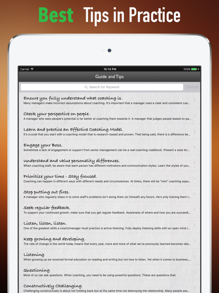 Coaching SkillsGuide and Tips