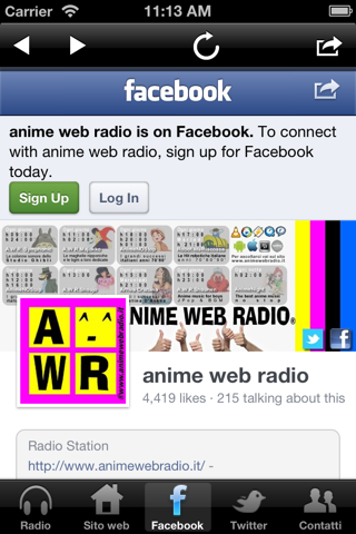 Anime Web Radio screenshot 3