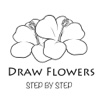 How To Draw Flowers - Step By Step Drawing