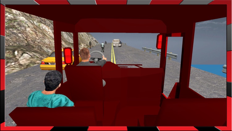 Adventurous Bus Driving Getaway on Zombie Mountain screenshot-3