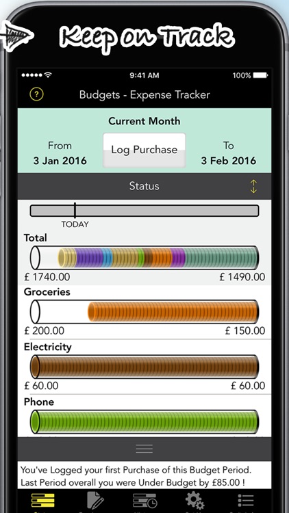 Budgets - Expense Tracker screenshot-3