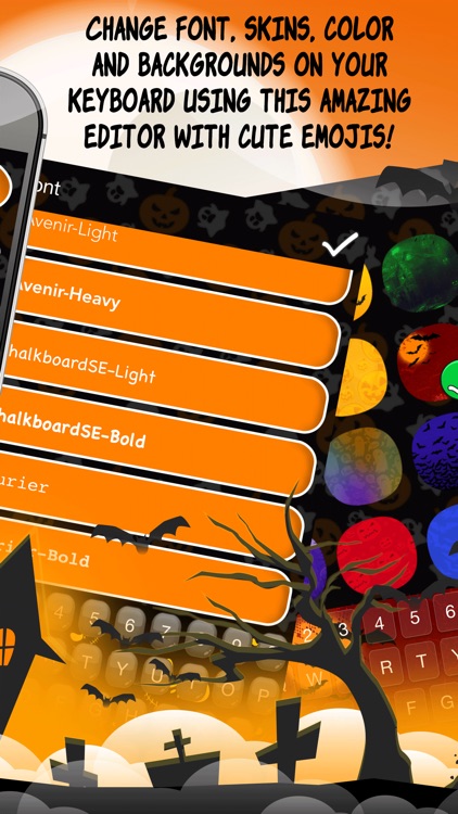 Halloween Keyboard Changer – Set Scary And Creepy Keyboards On Your Phone As Default screenshot-3