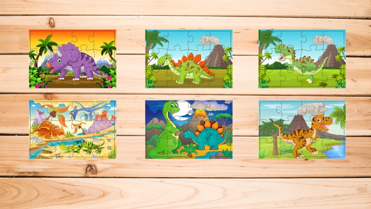 Little Dinosaur Jigsaw Puzzles Box Free Games