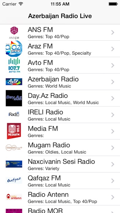 【图】Azerbaijan Radio Live Player (Azərbaycan radio)(截图1)