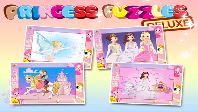 Princess Puzzles Deluxe: Fairy Tale Games for Kids(圖4)-速報App