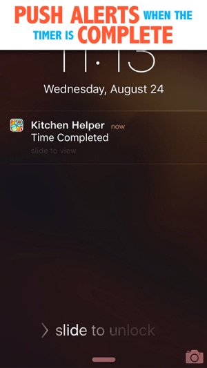 Veggie Bottoms Kitchen Helper – Timer & Converter(圖5)-速報App