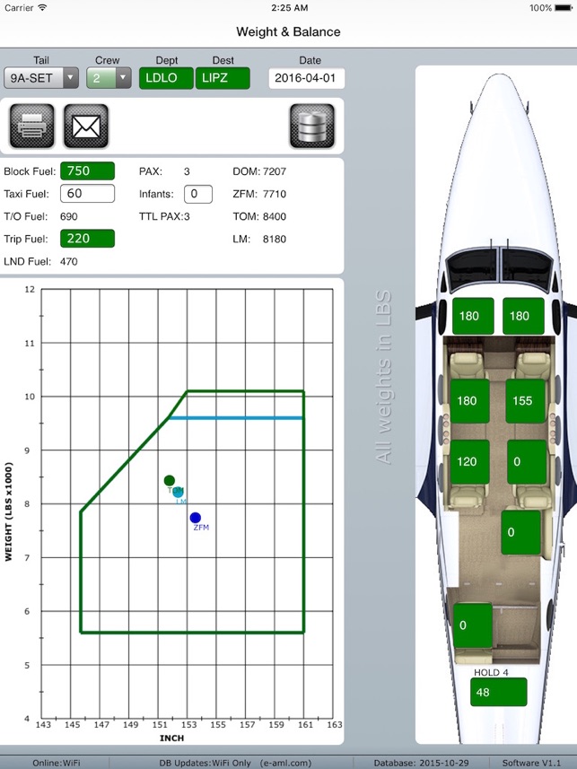 Pan Aero Weight and Balance Light Aircraft(圖2)-速報App