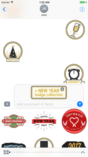 New Year Best Wishes - Fc Sticker(圖5)-速報App