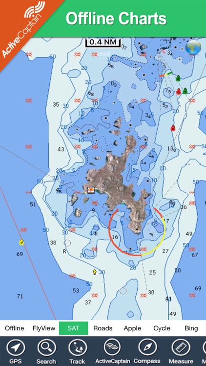 Strait of Bonifacio HD charts