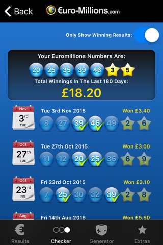 EuroMillions screenshot 4