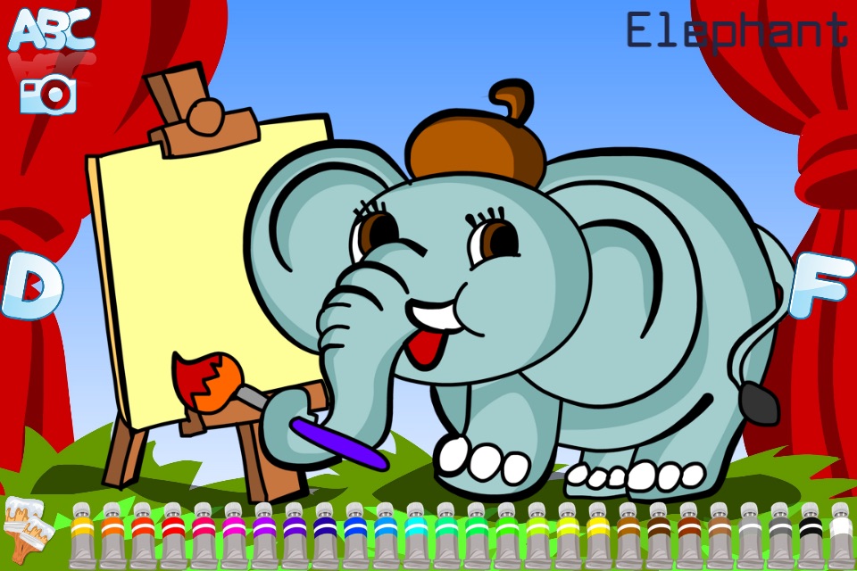 ABC Coloring Book screenshot 2