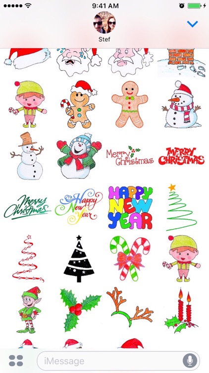 Christmas Emoji Stickers - for iMessage screenshot-3