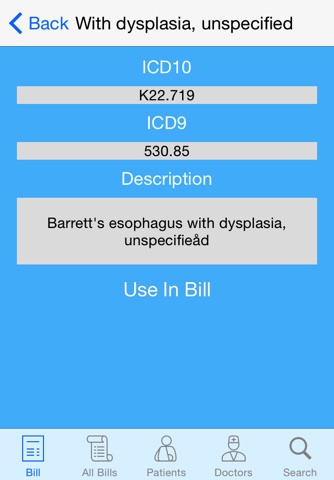 Gastro ICD10 Billing screenshot 4